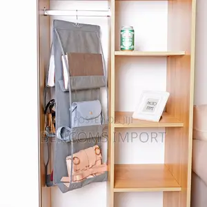 Home Double-Sided Six-Layer Perspective Bag Hanging