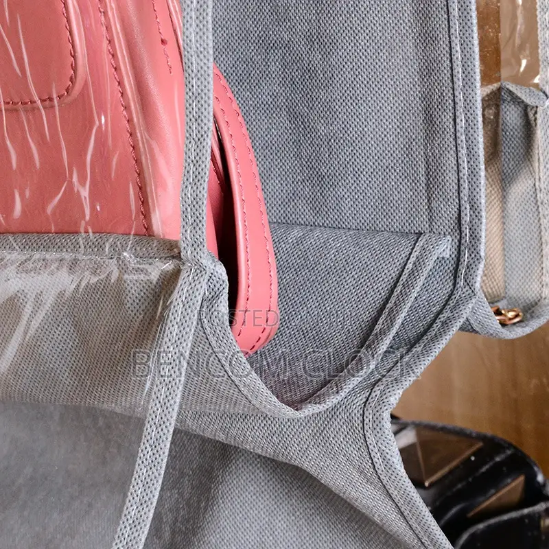 Home Double-Sided Six-Layer Perspective Bag Hanging