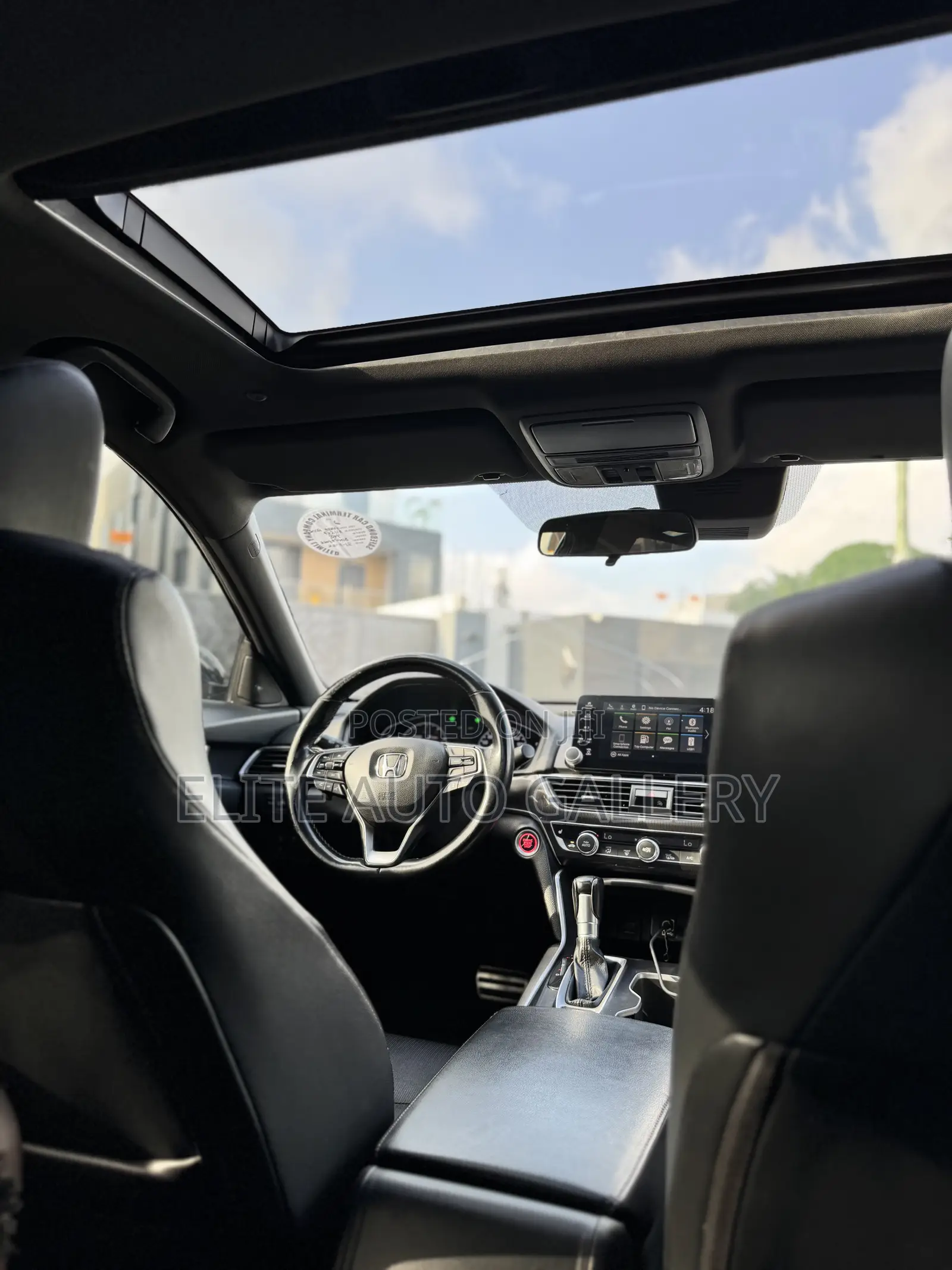 Honda Accord Sport (1.5L 4cyl Turbo CVT) 2019 Black