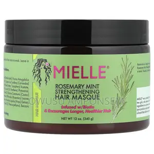 Mielle Strengthening Hair Masque, Rosemary Mint.
