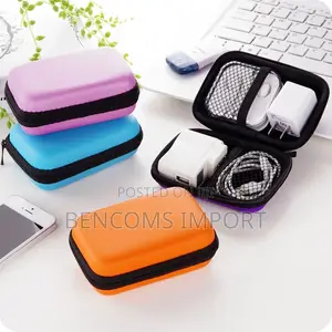 Earphone Storage Bag-Black