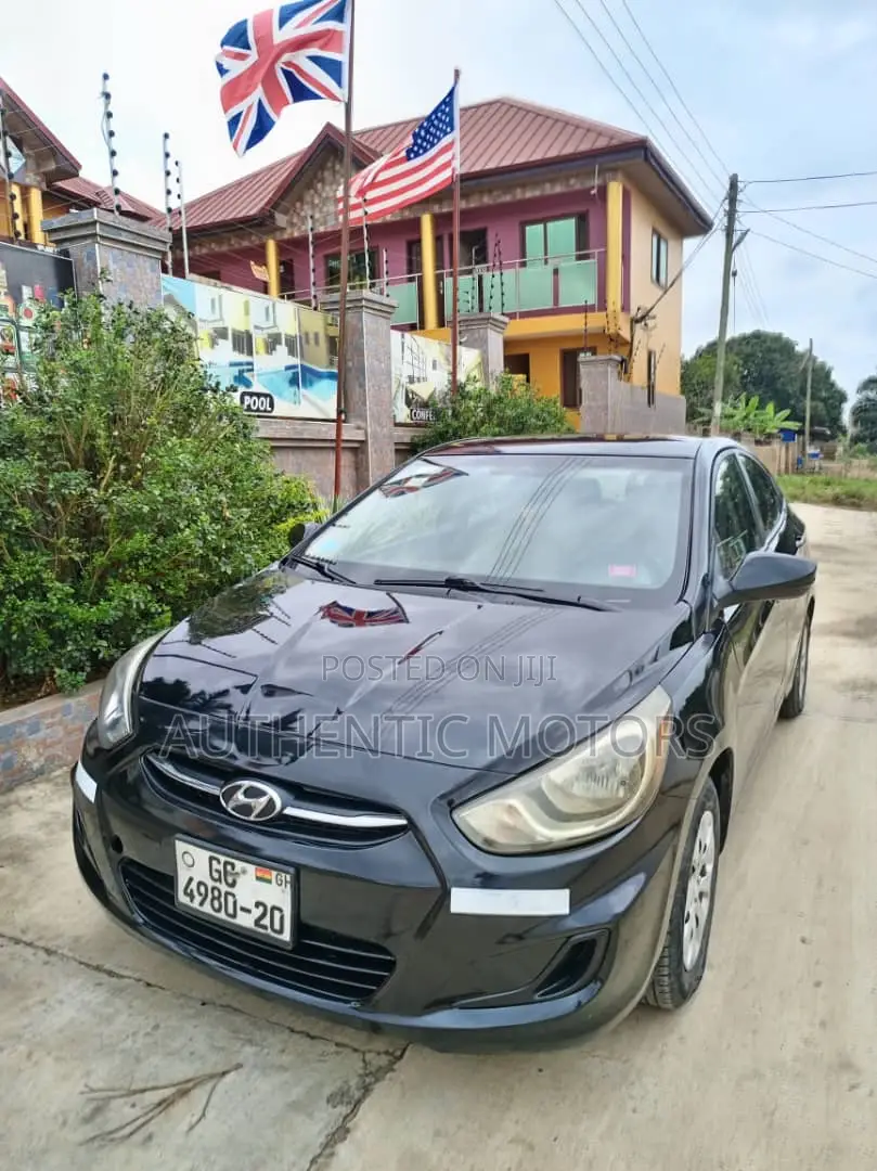 Hyundai Accent GLS 4dr Sedan (1.6L 4cyl 6A) 2014 Black