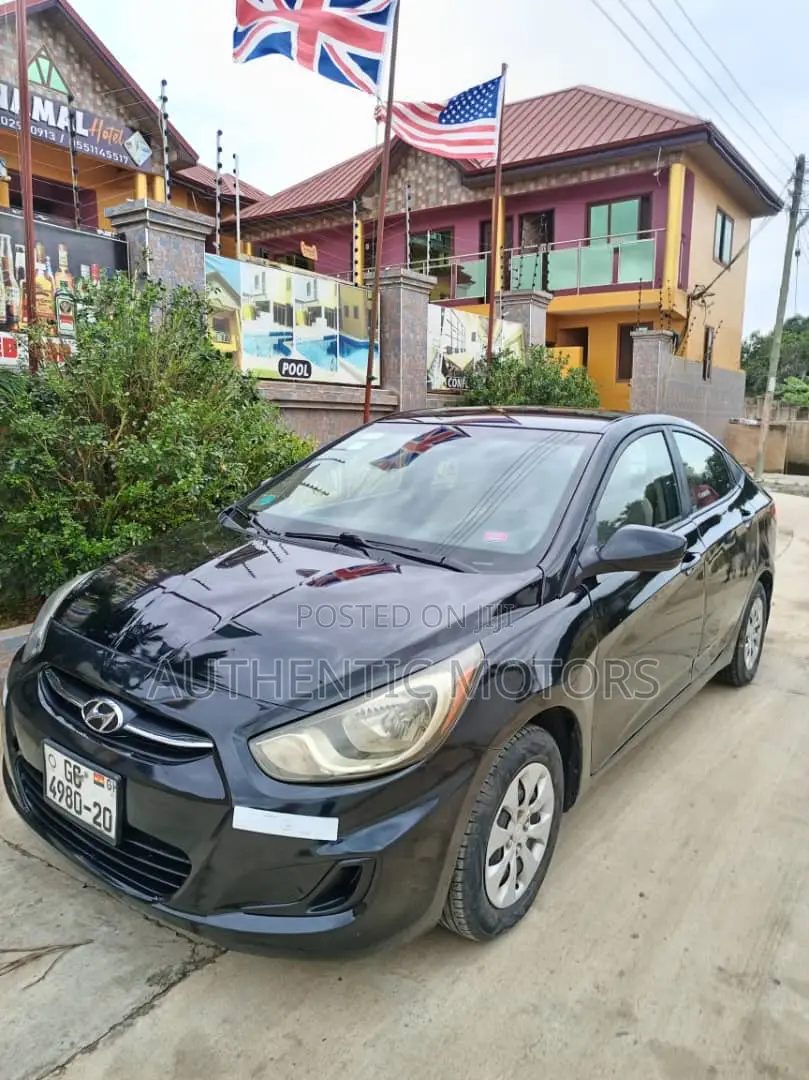 Hyundai Accent GLS 4dr Sedan (1.6L 4cyl 6A) 2014 Black