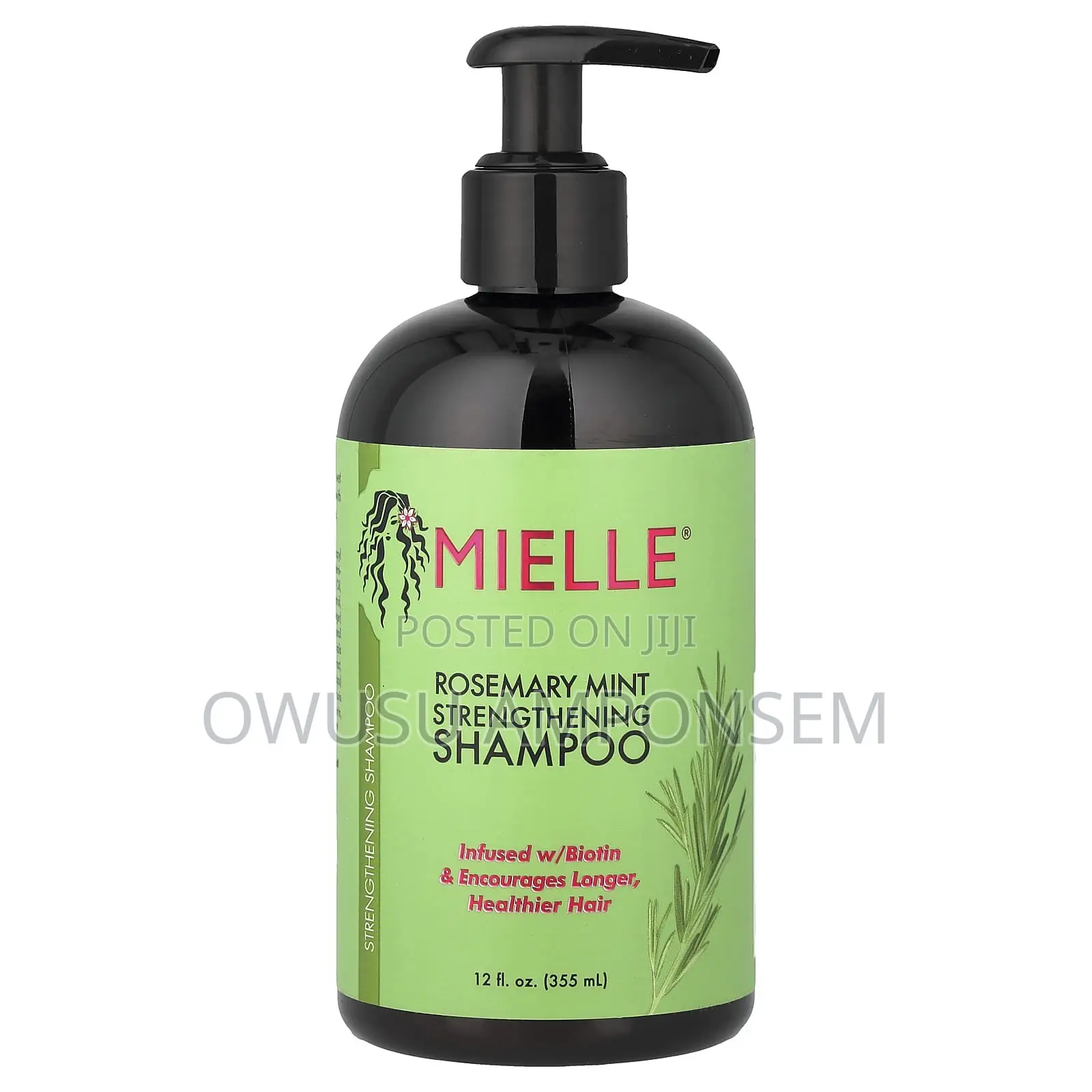 Mielle Strengthening Shampoo, Rosemary Mint.