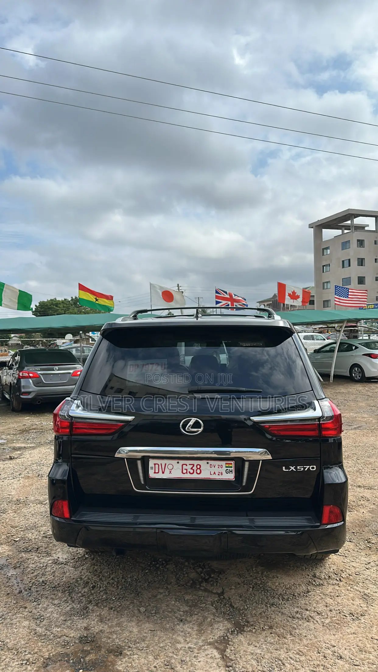 Lexus LX 570 (5 seats) AWD 2020 Black