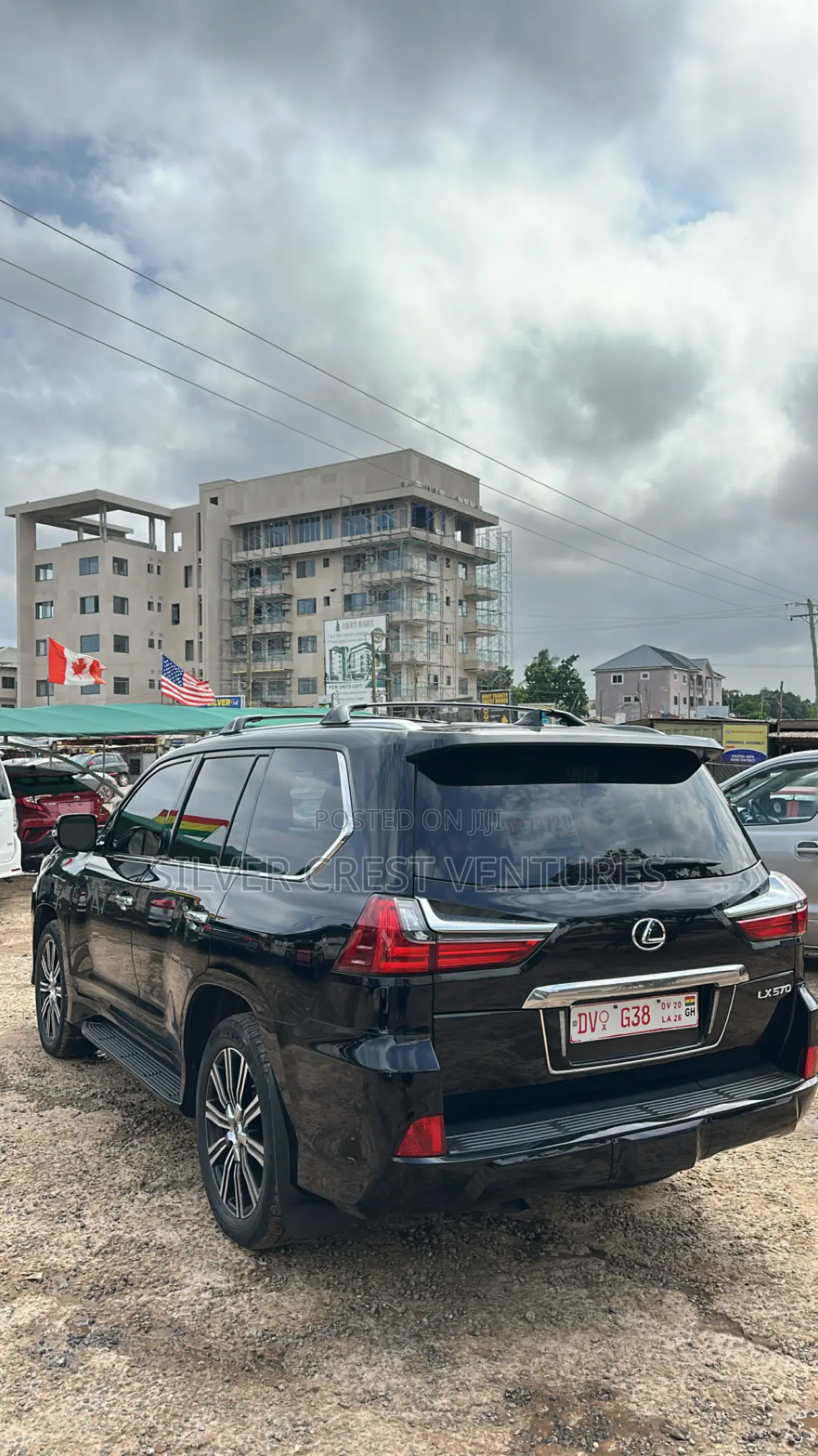 Lexus LX 570 (5 seats) AWD 2020 Black