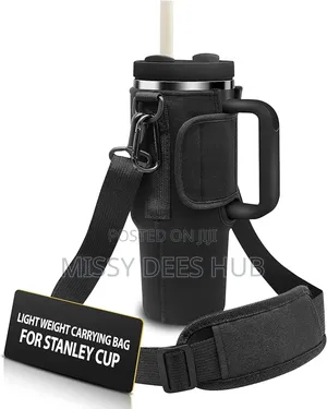 40z Bottle / Tumbler Carrier Bag With Handle Strap
