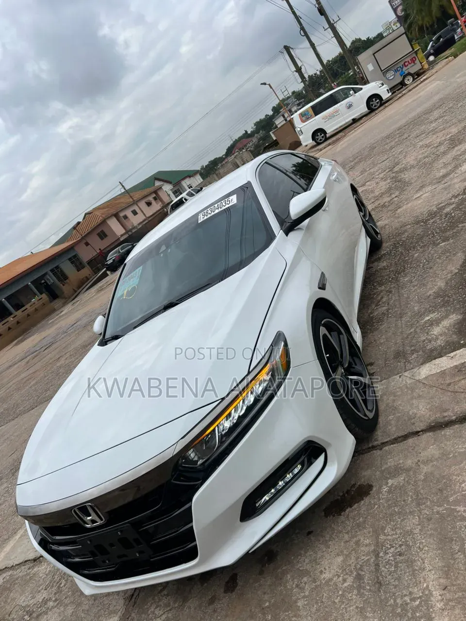 Honda Accord EX (1.5L 4cyl Turbo CVT) 2019 White