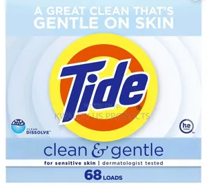 Tide Clean and Gentle Powder Laundry Detergent - 68 Loads - 2.2 Kilos