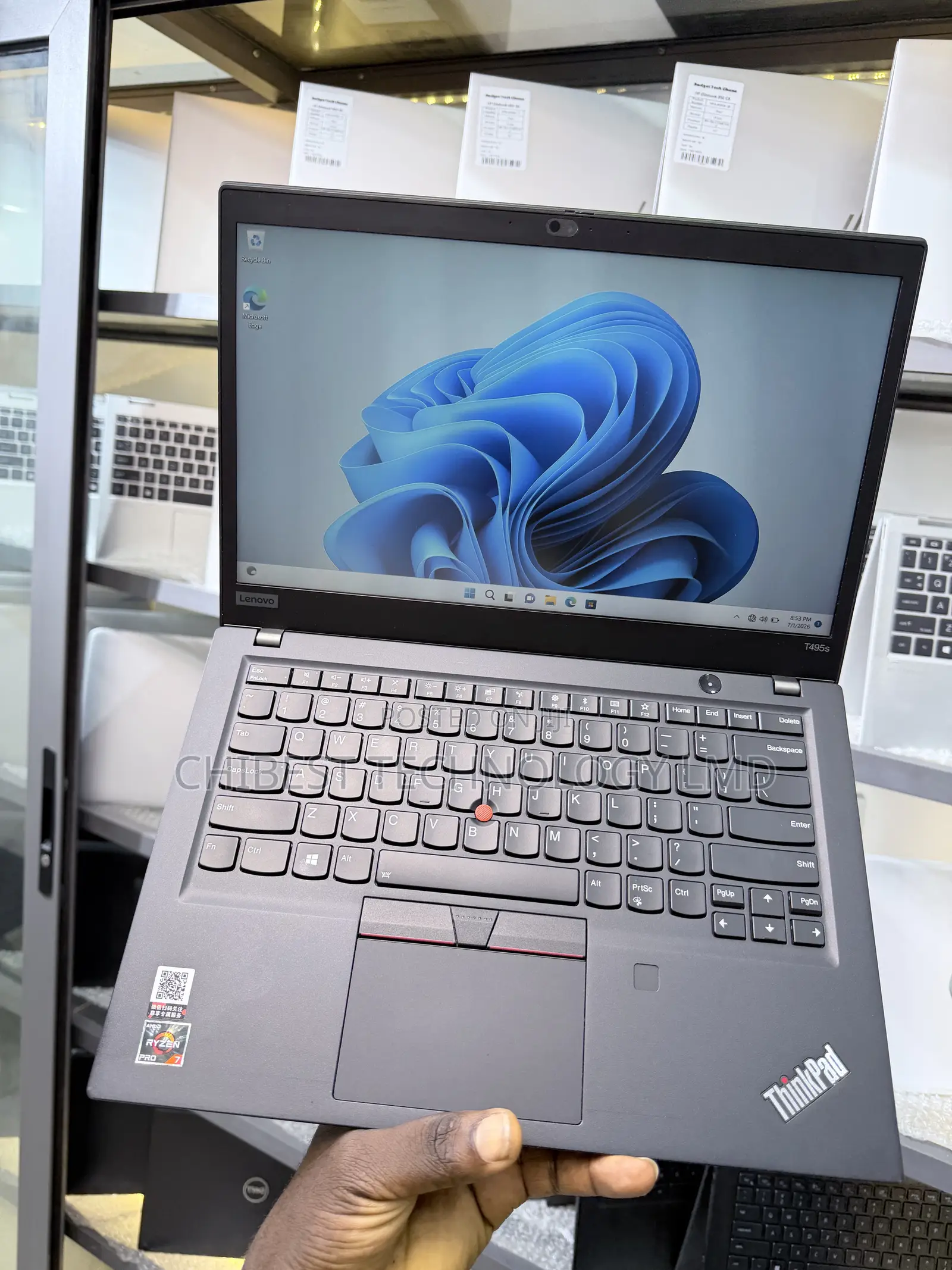 Laptop Lenovo ThinkPad t495s 16GB AMD Ryzen 7 SSD 256GB