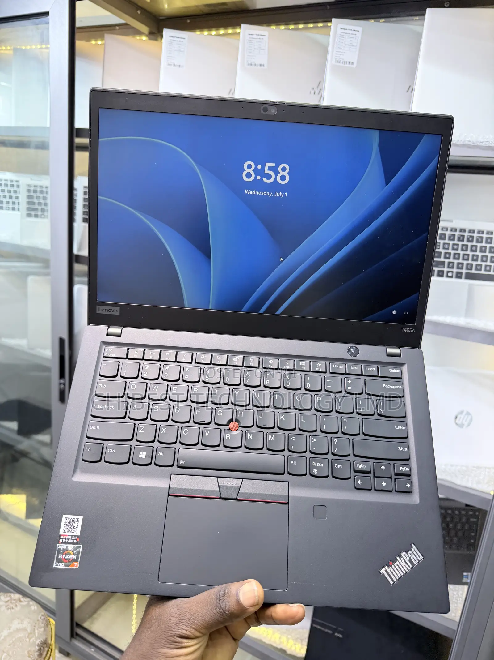 Laptop Lenovo ThinkPad t495s 16GB AMD Ryzen 7 SSD 256GB