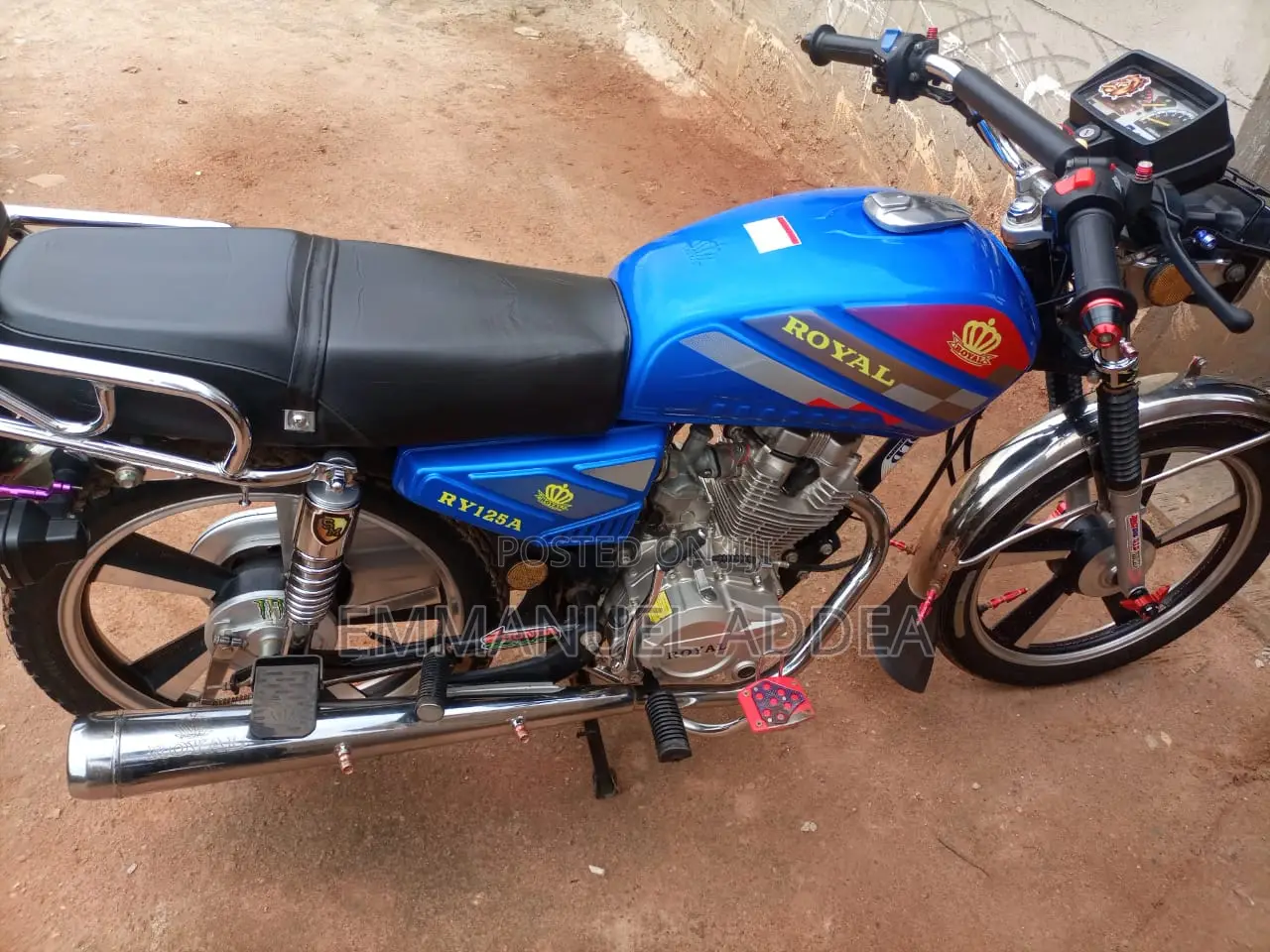 Royal Motorcycle 2026 Blue