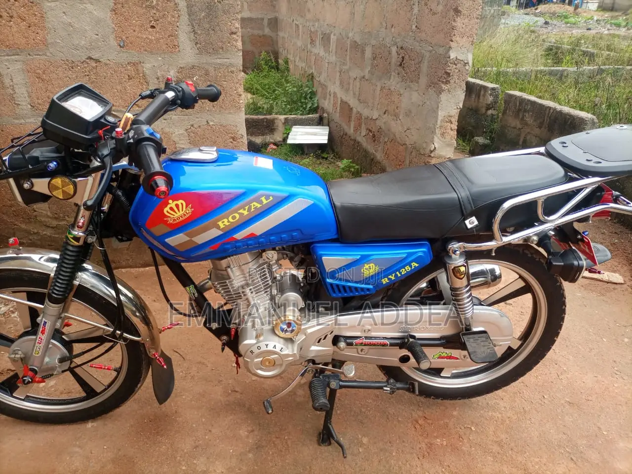 Royal Motorcycle 2026 Blue