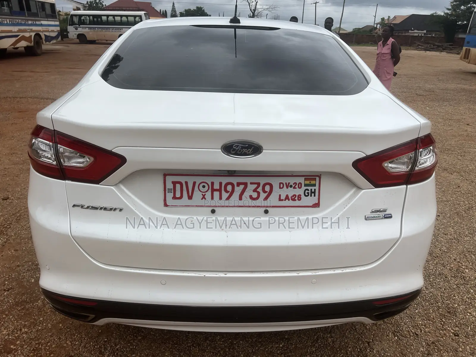 Ford Fusion Titanium AWD 2016 White