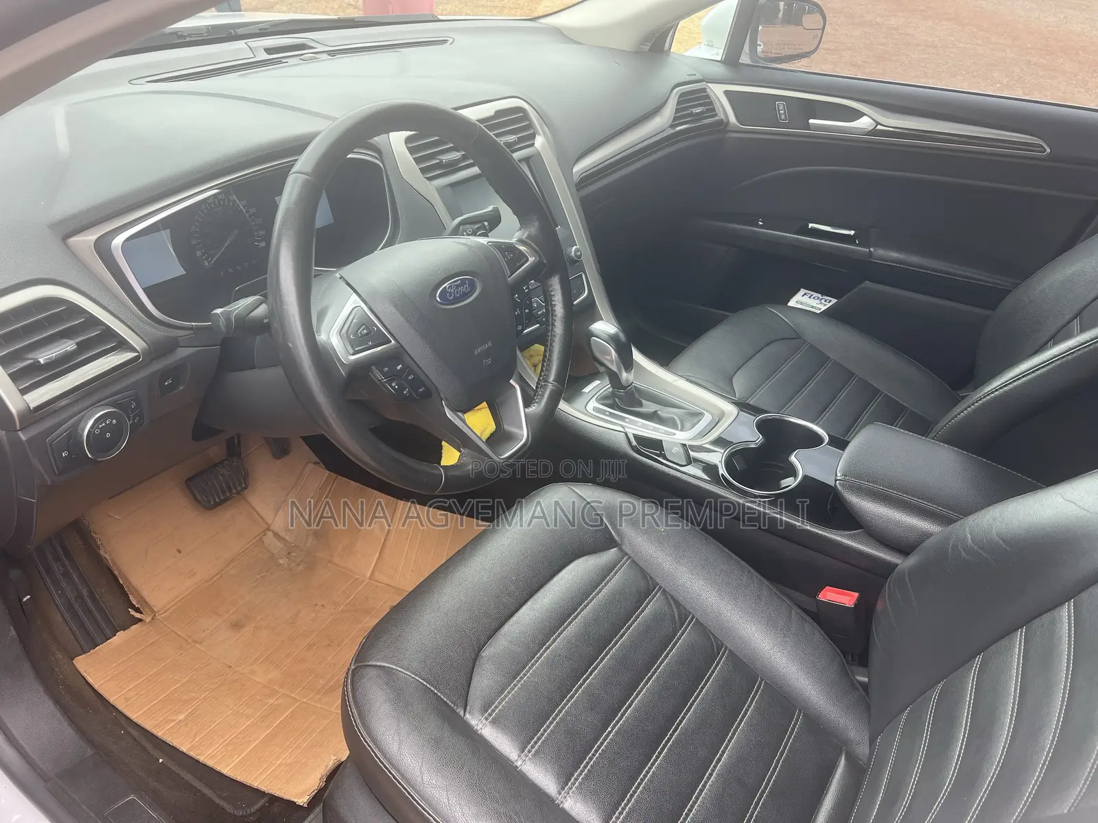 Ford Fusion Titanium AWD 2016 White