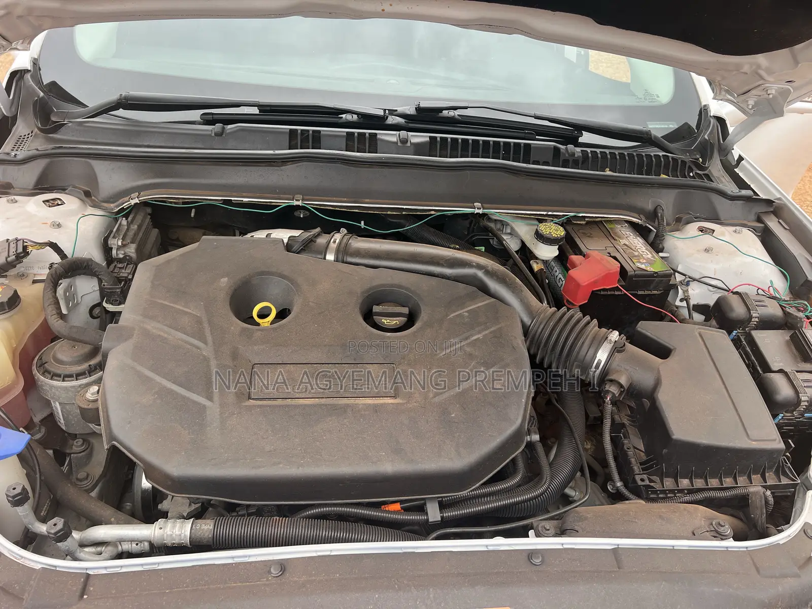 Ford Fusion Titanium AWD 2016 White