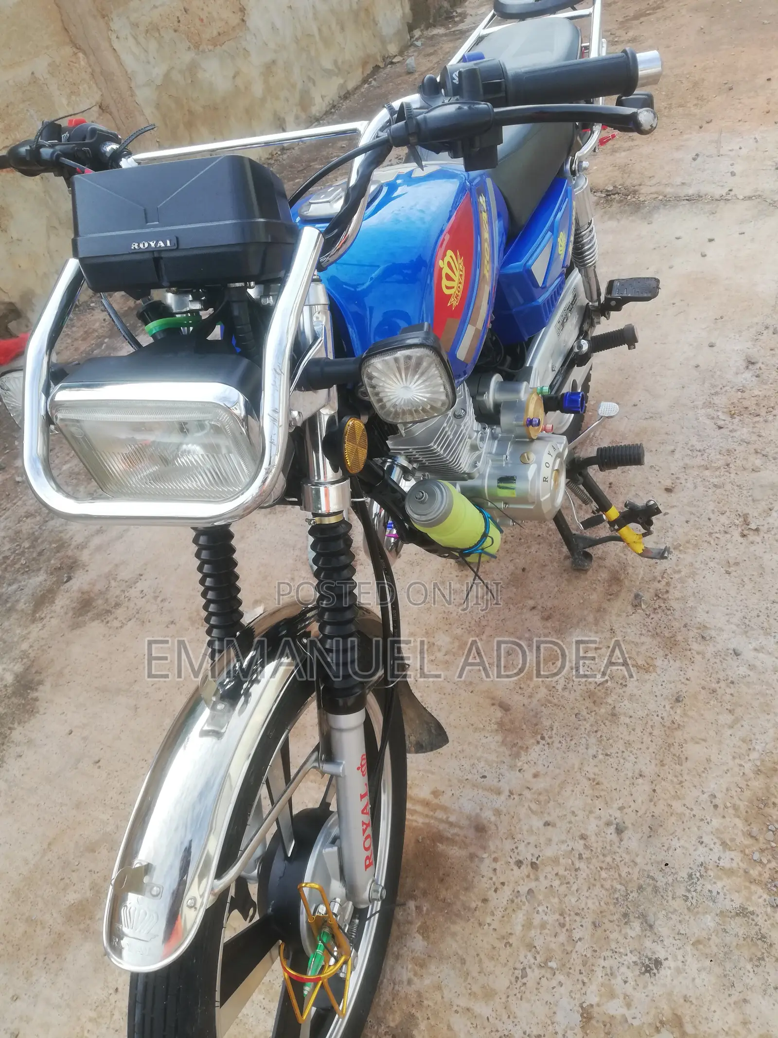 Royal Motorcycle 2026 Blue