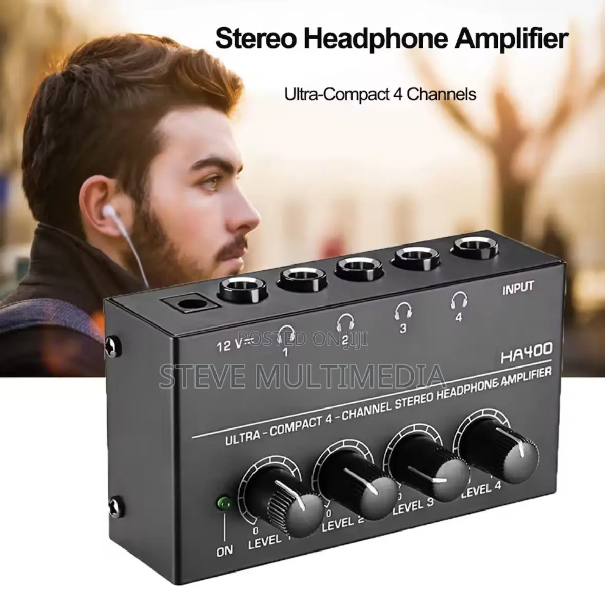 Microamp in Ear Amplifier 4-in-1