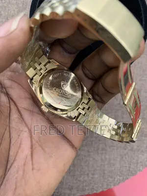 Croton Goldtone President Style Automatic Men