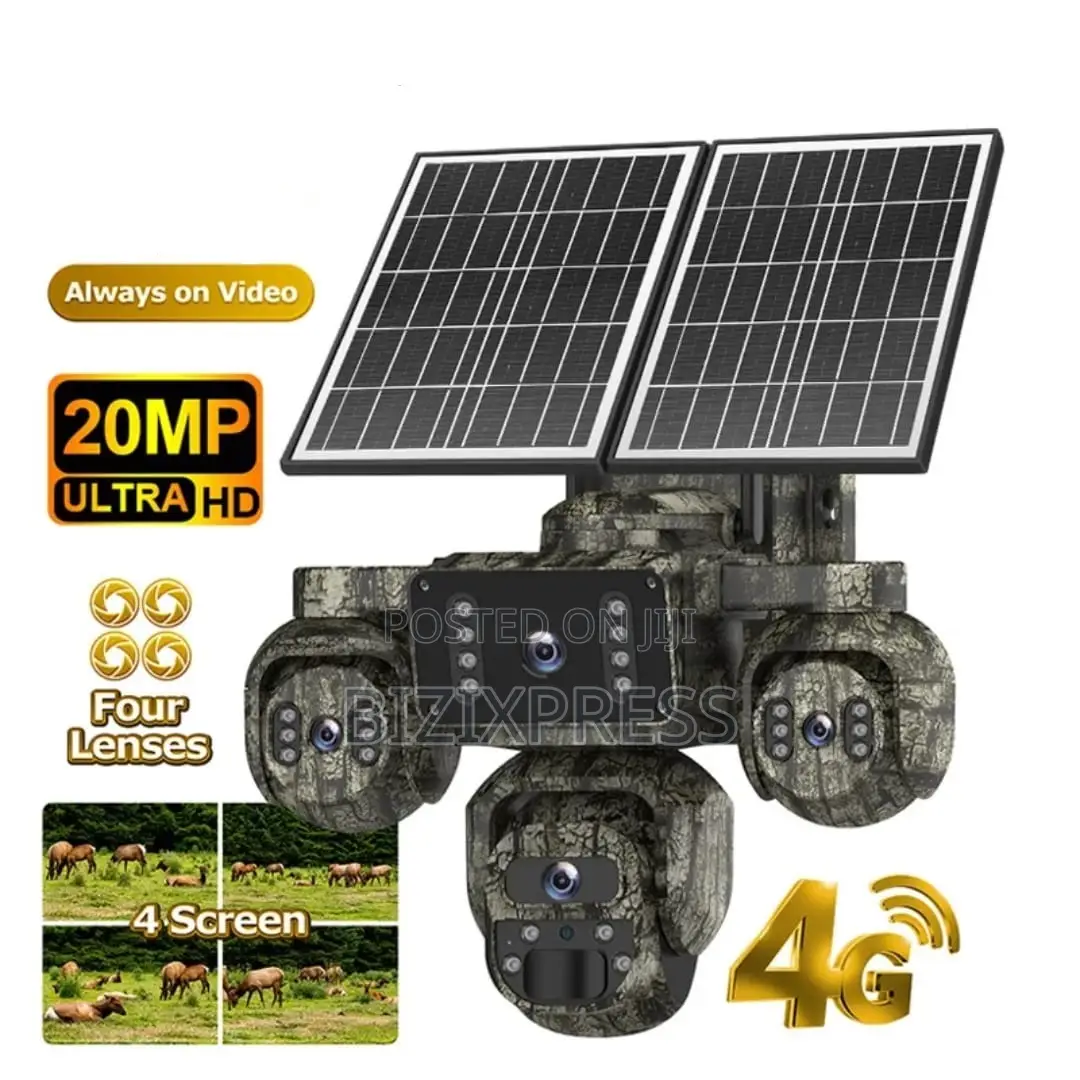 Ultra Hd 4-Lens 4g Camouflage Camera