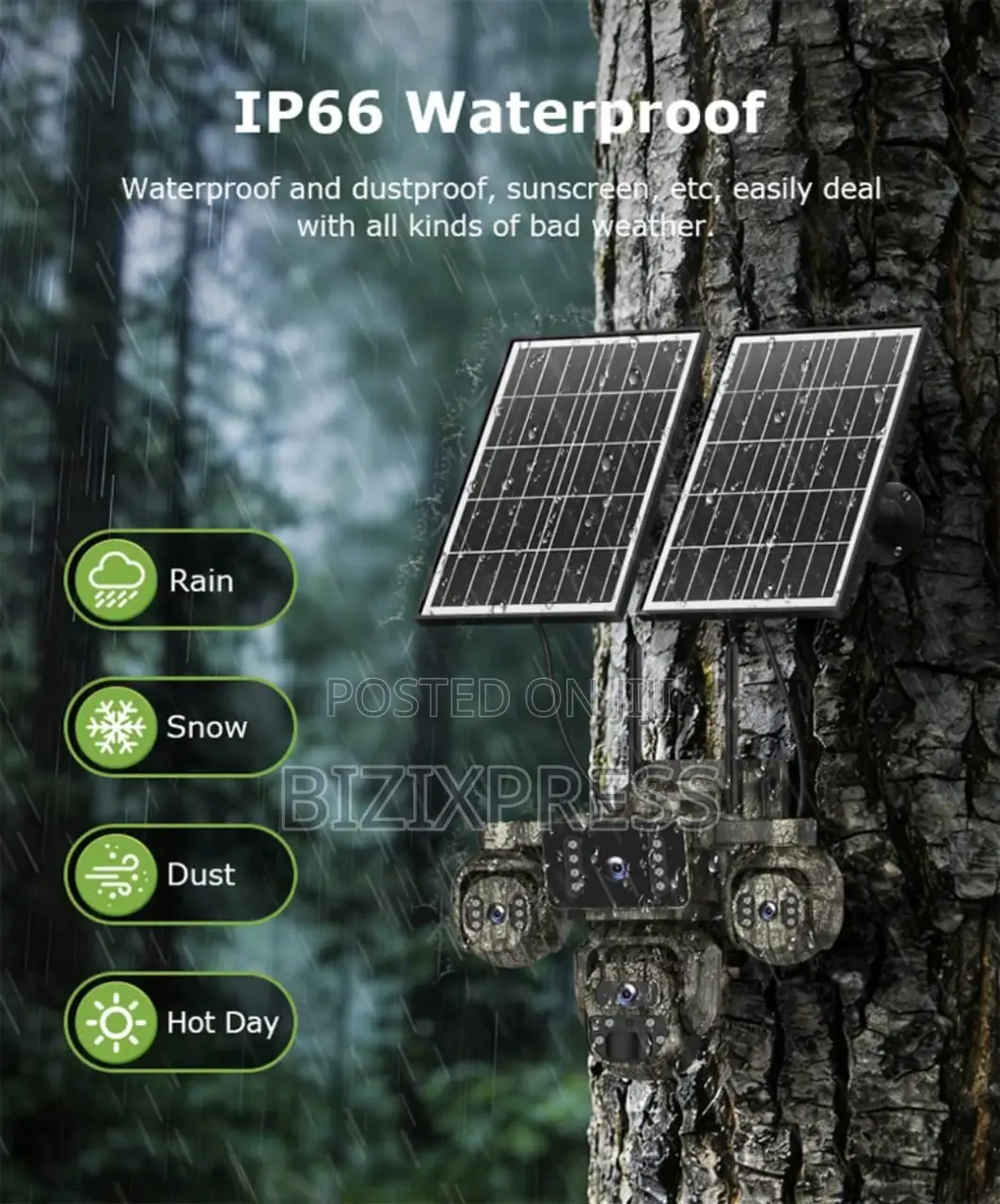 Ultra Hd 4-Lens 4g Camouflage Camera