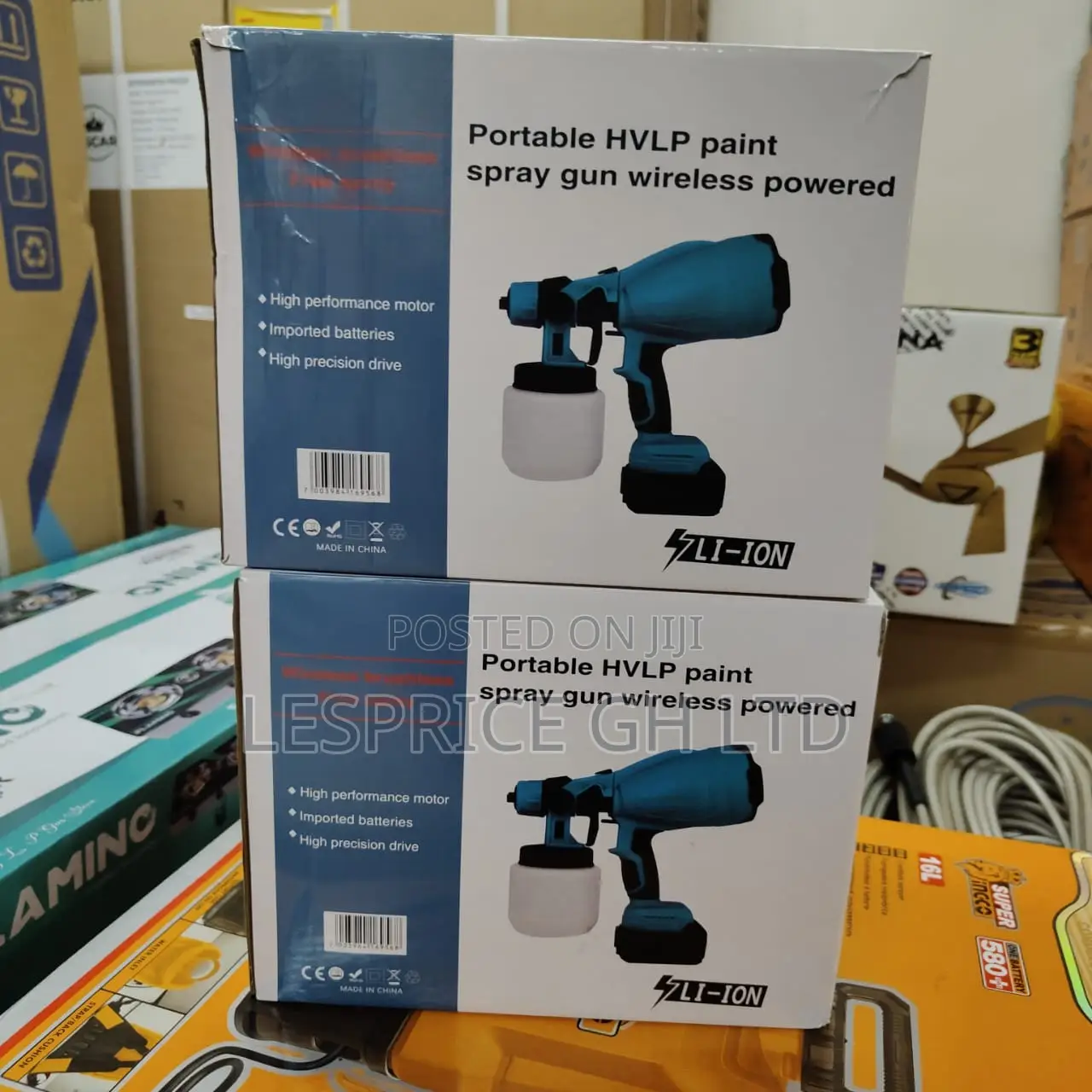 Enjoy Great Quality Wireless 48v HVLP Paint Spray Gun at Amazing Price