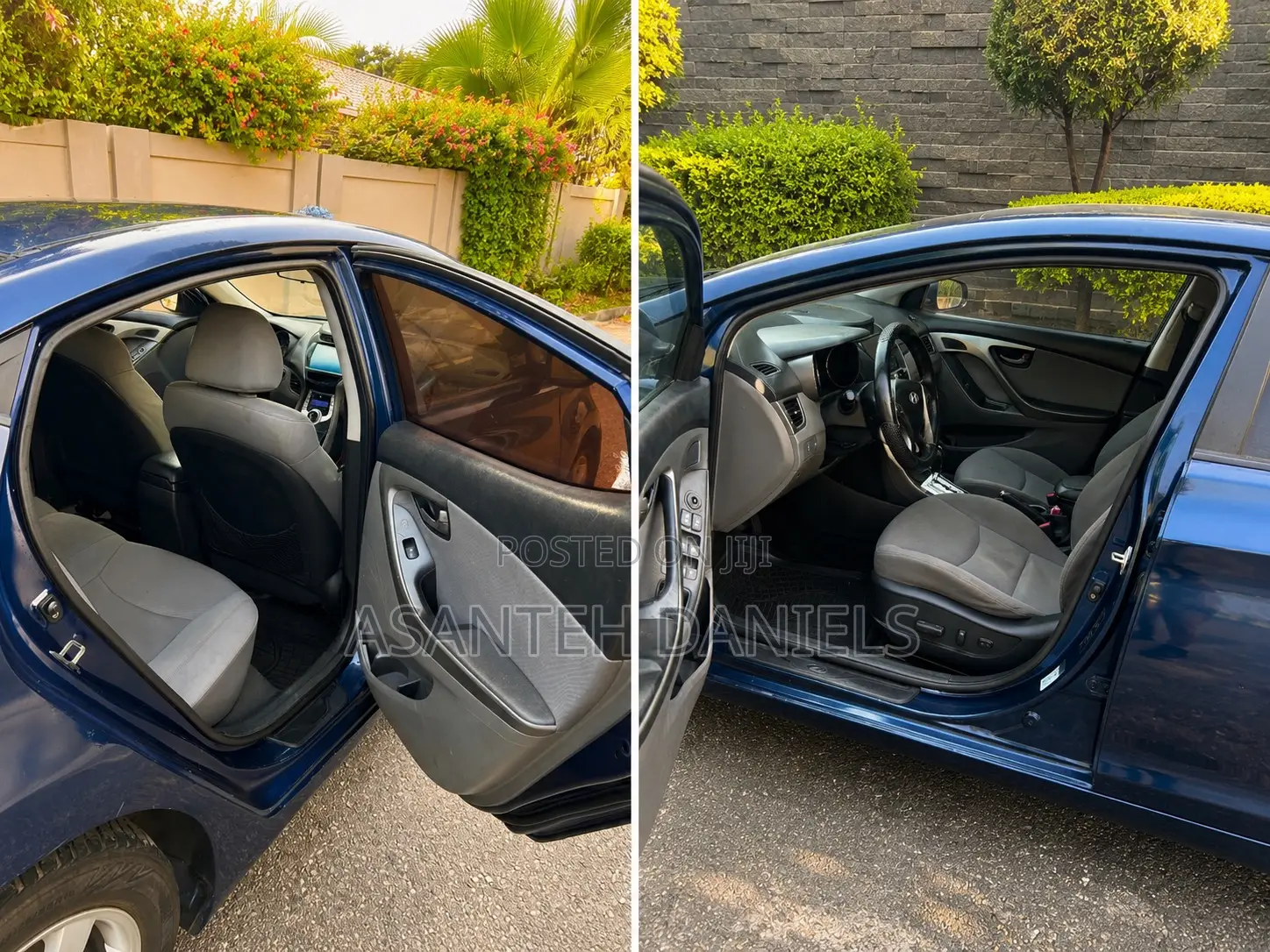 Hyundai Elantra GLS Automatic 2012 Blue