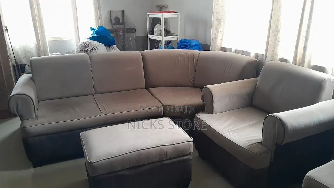 Suede Sofa Set
