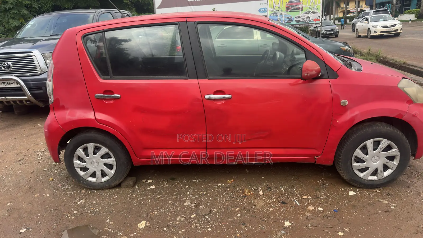Daihatsu Sirion 2010 Red
