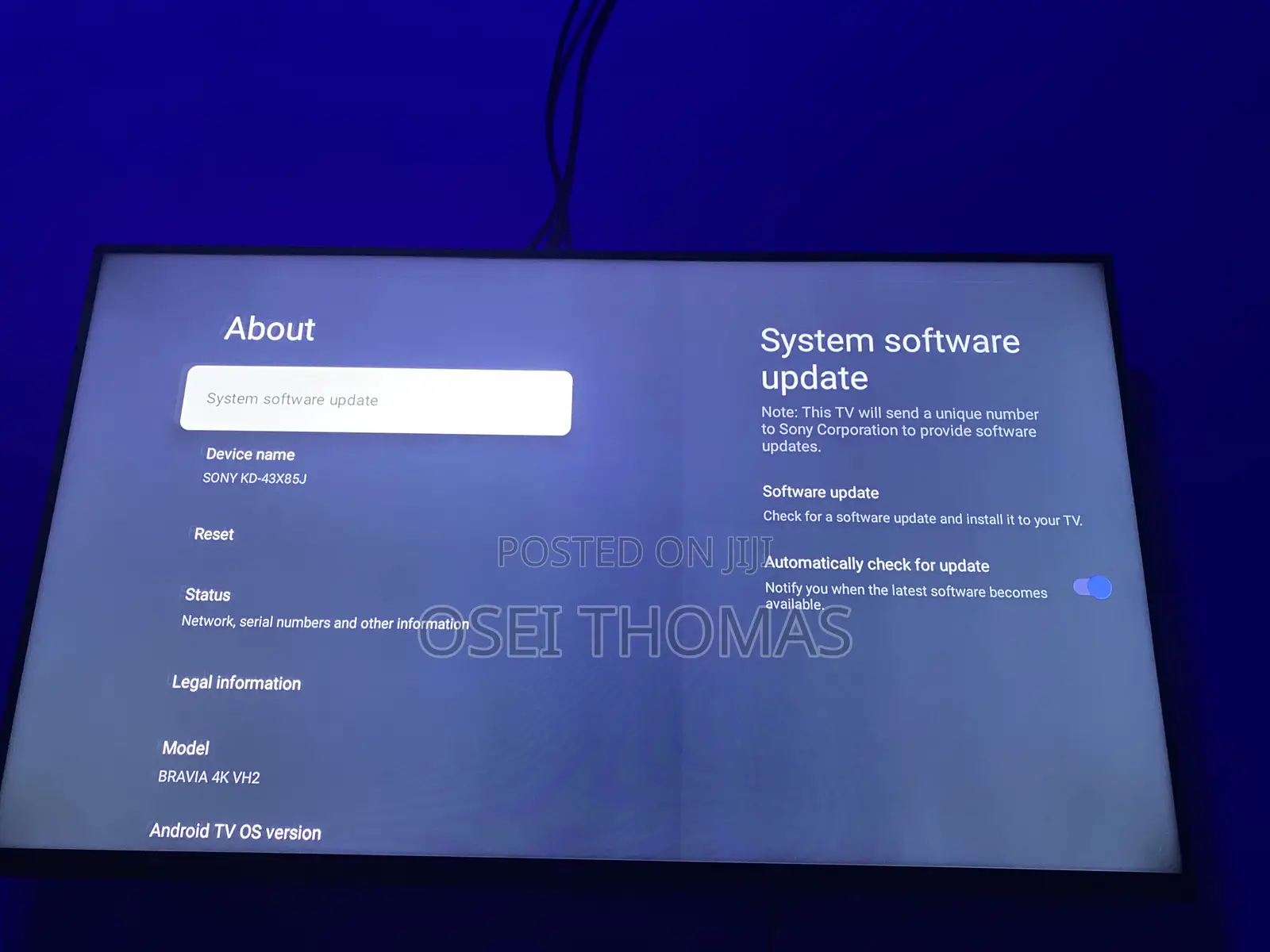 Sony Bravia Google TV