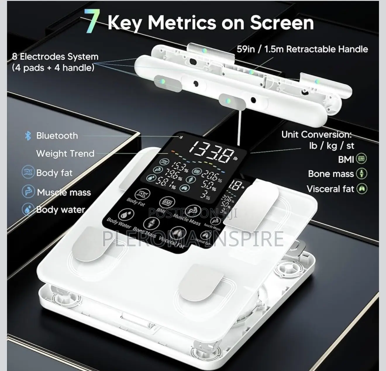 Smart Bluetooth Body Weighing Scale