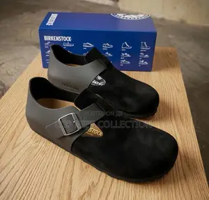 Birkenstock London Suede-Leather