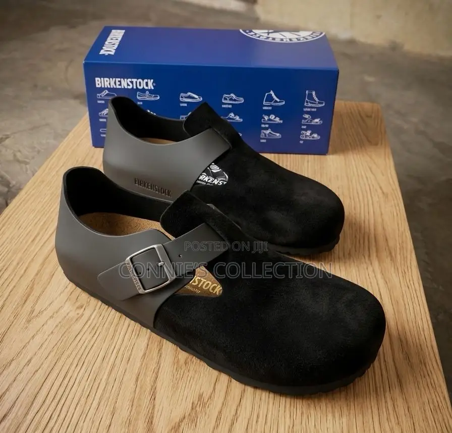 Birkenstock London Suede-Leather