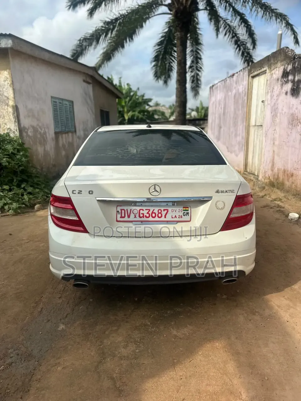 Mercedes-Benz C250 2012 White
