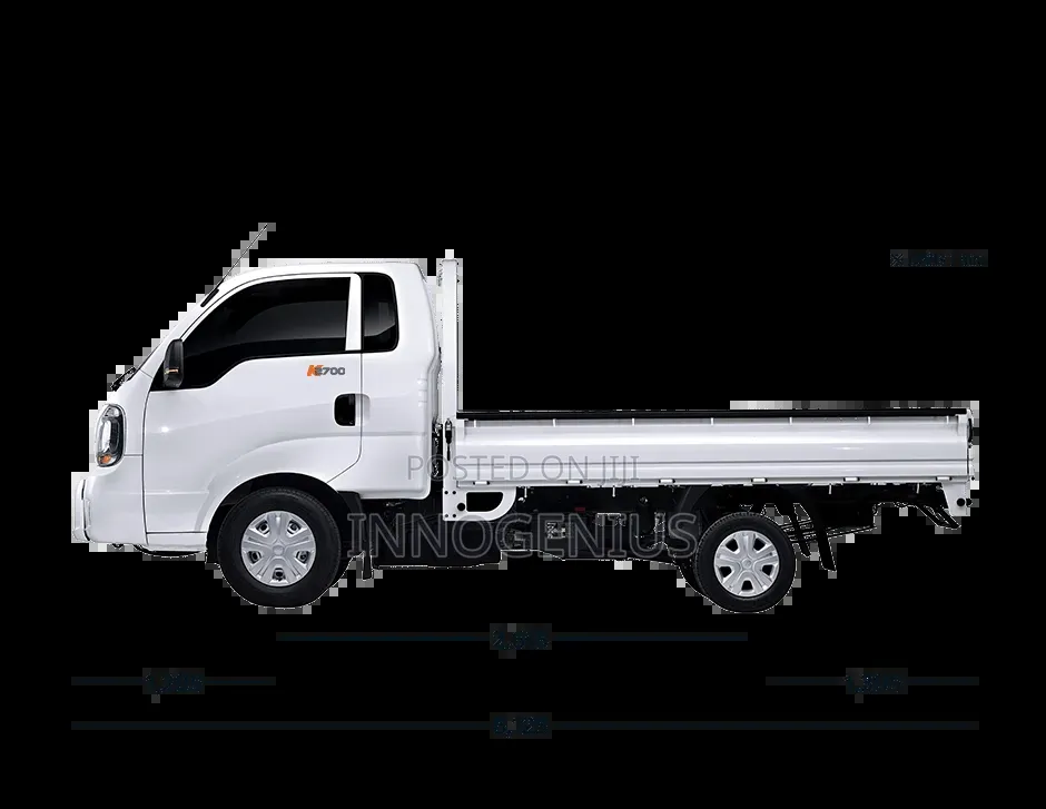 Clean Kia Flatbed Truck - Solid Engine