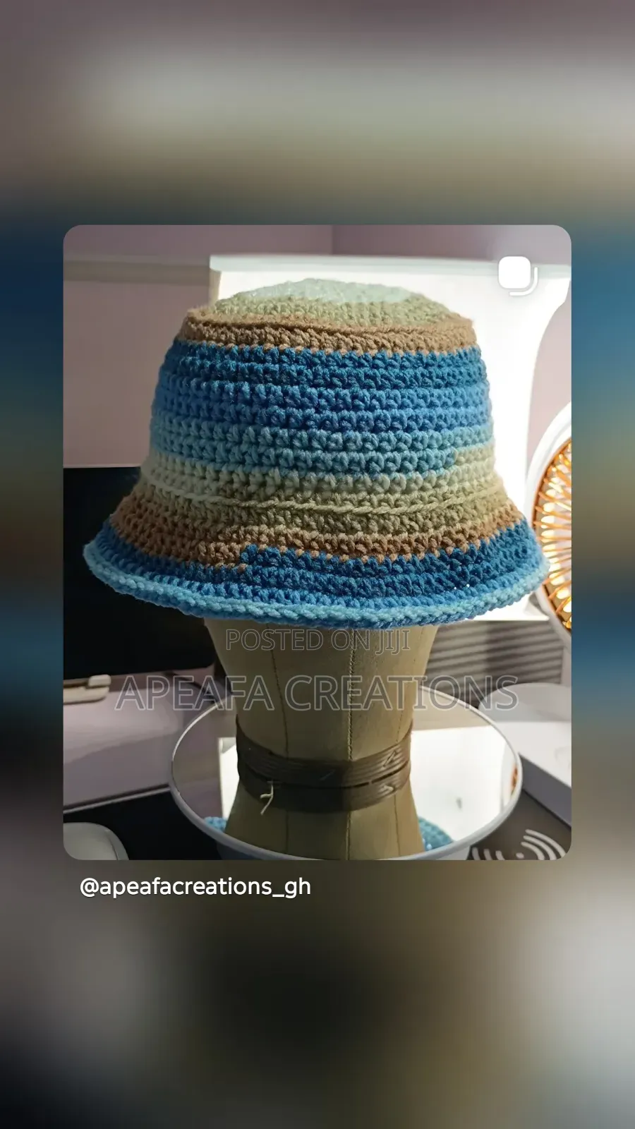 Handmade Crochet Bucket Hat
