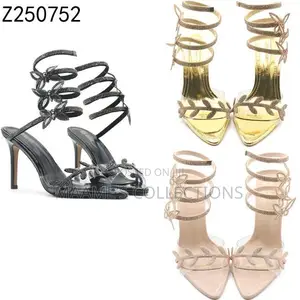 Quality Women’S Heeled Sandals ( Comes With a Box)