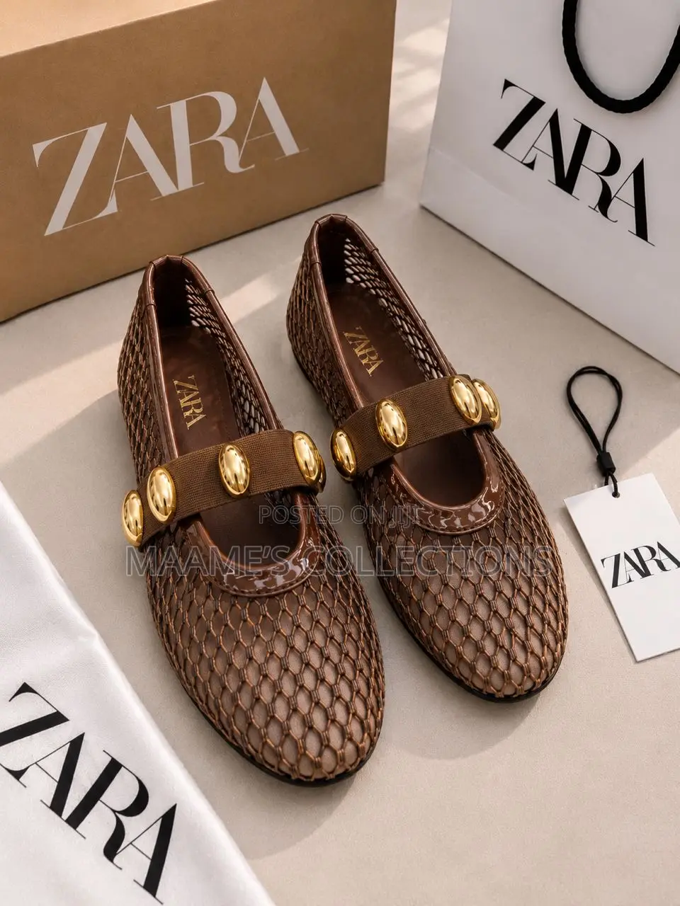 Zara Ballet Flats Shoes
