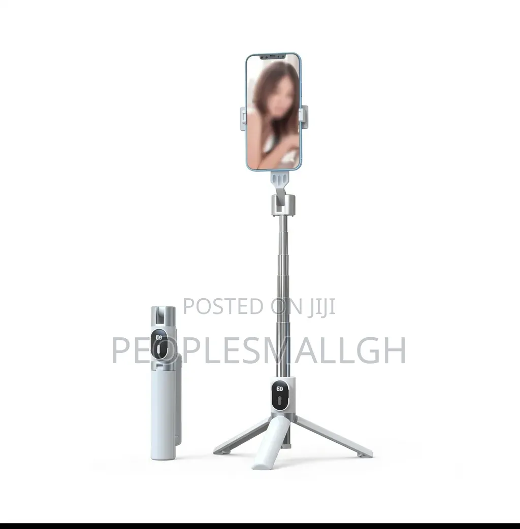 P60 Plus Selfie Stick With Two Light Full Fill
