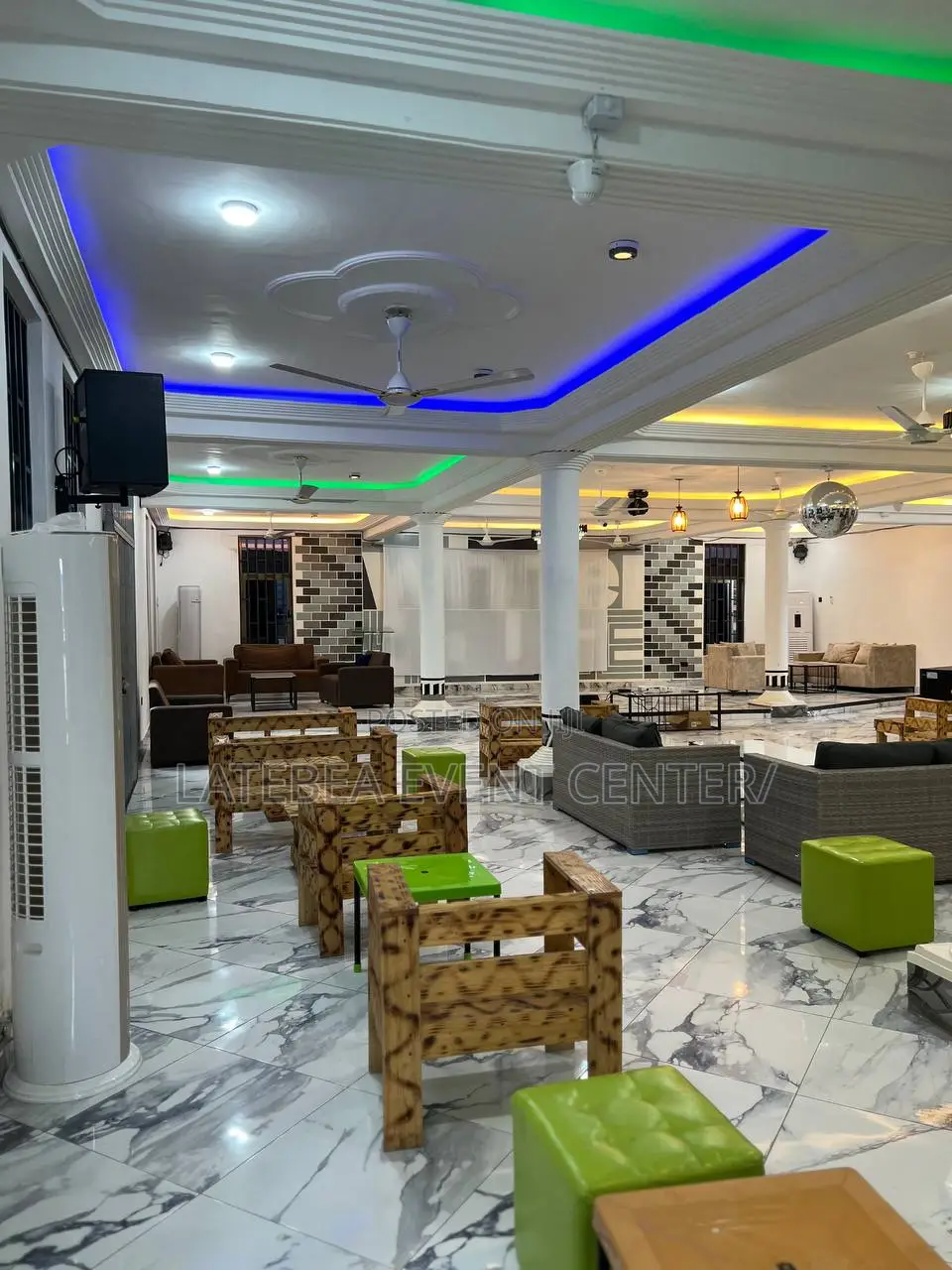 Indoor Event Space for Rent - Sound, Ac, Dj Booth Mini Bar