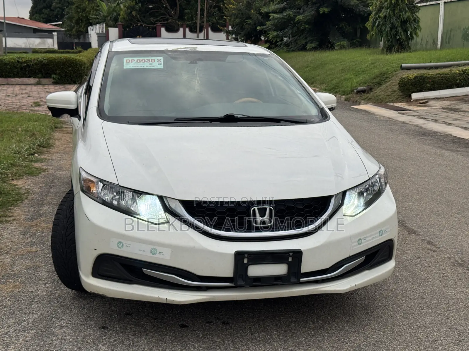 Honda Civic EX-L 4dr Sedan (1.8L 4cyl CVT) 2015 White