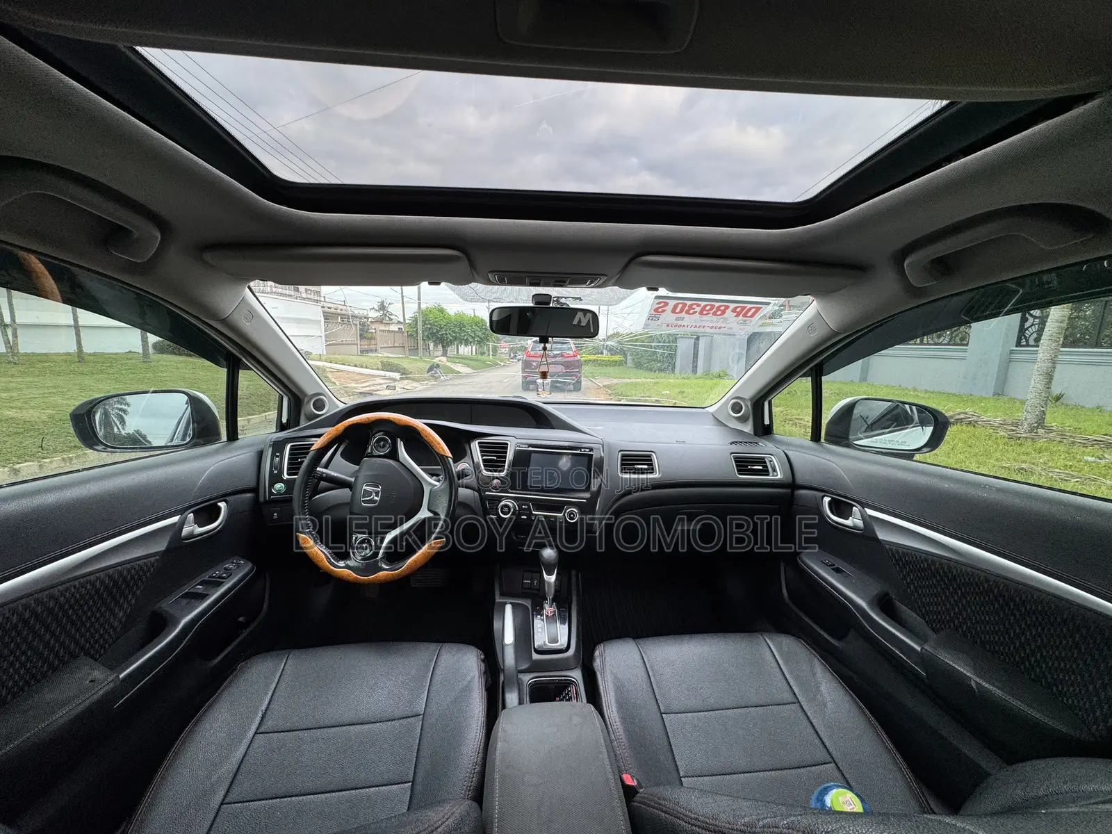 Honda Civic EX-L 4dr Sedan (1.8L 4cyl CVT) 2015 White
