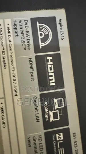 Laptop Acer Aspire 15 8GB AMD HDD 1T