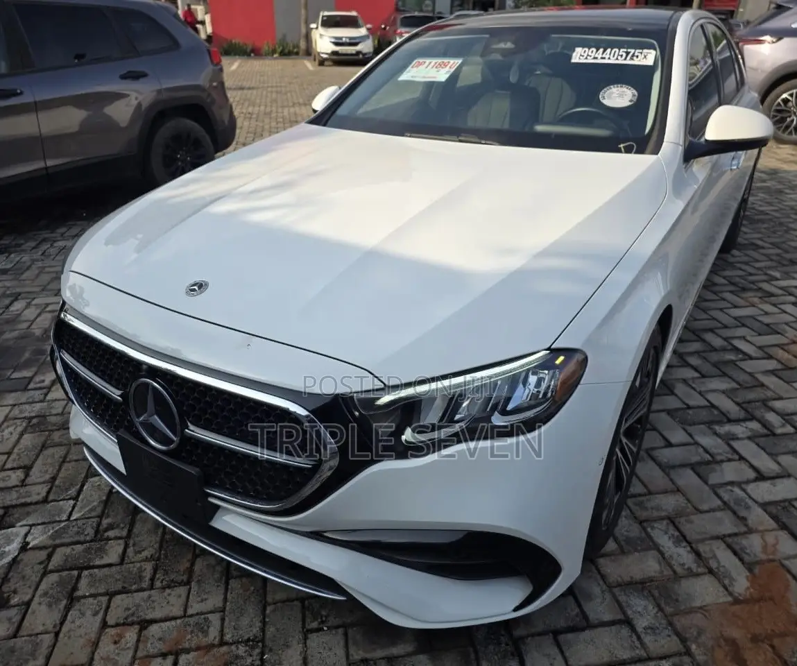 New Mercedes-Benz E350 2025 White