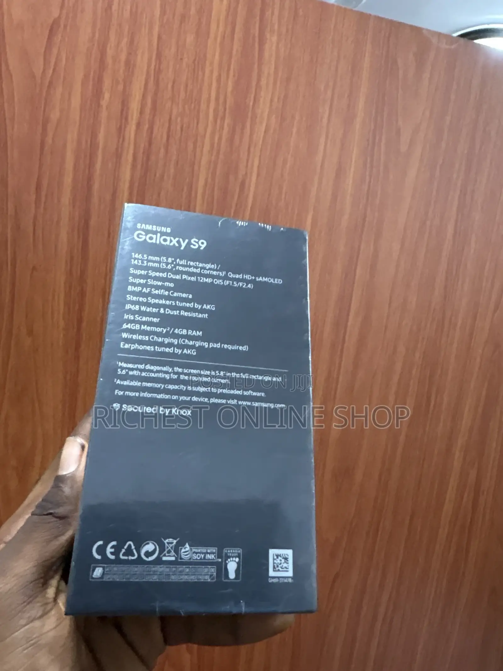 New Samsung Galaxy S9 64 GB Black