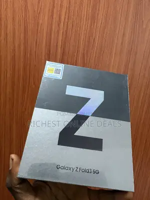 New Samsung Galaxy Z Fold3 5G 256 GB Black