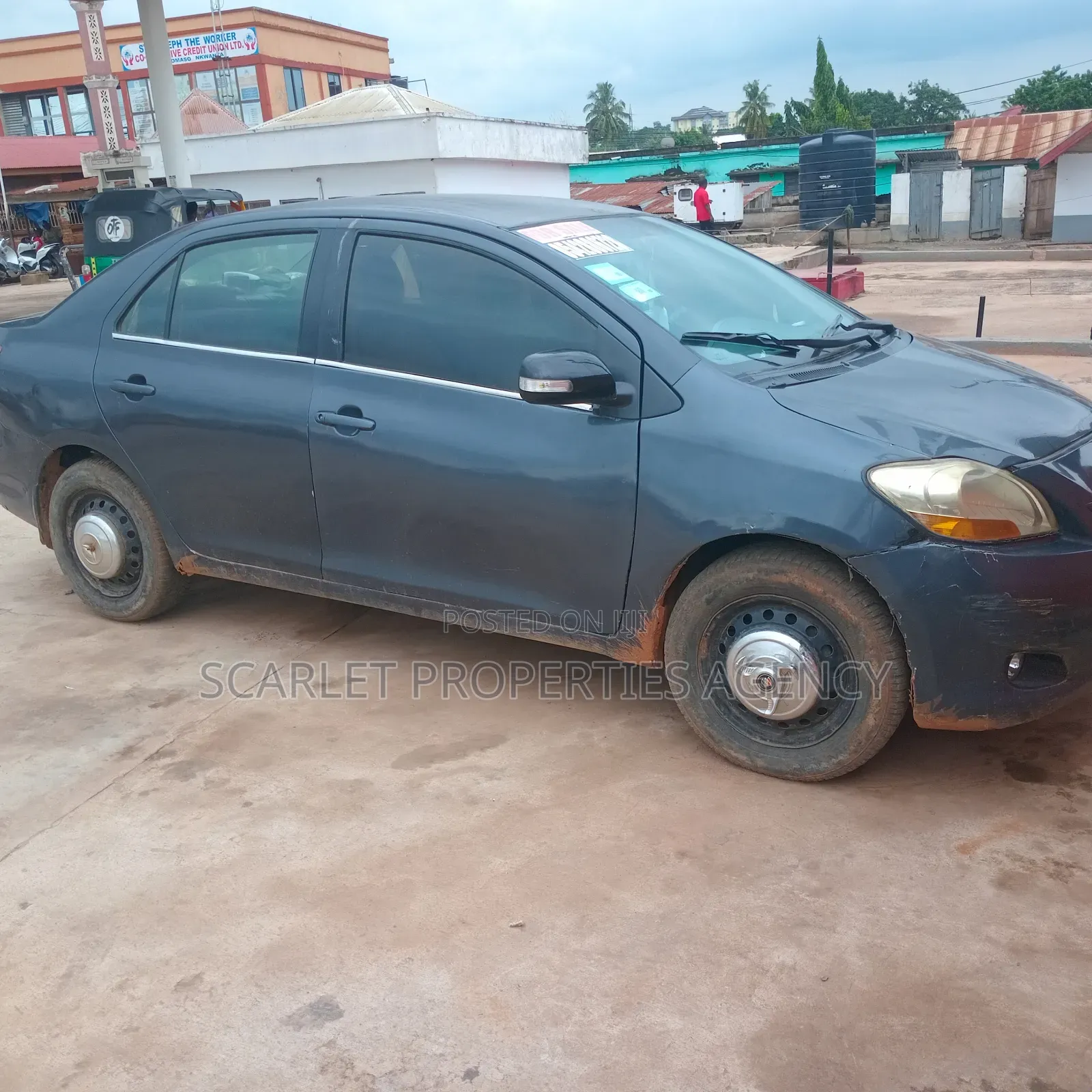 Toyota Yaris 2009 Blue