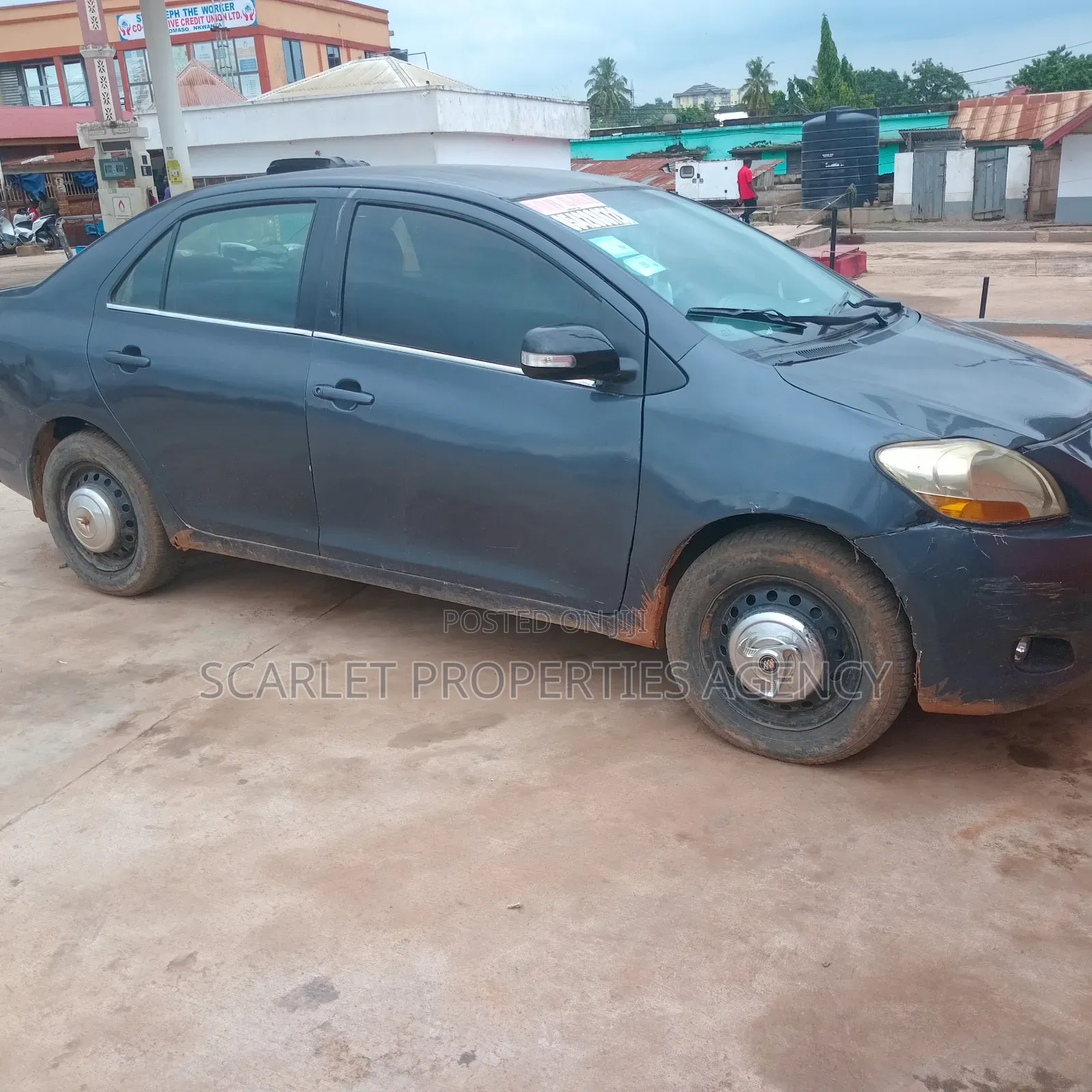 Toyota Yaris 2009 Blue