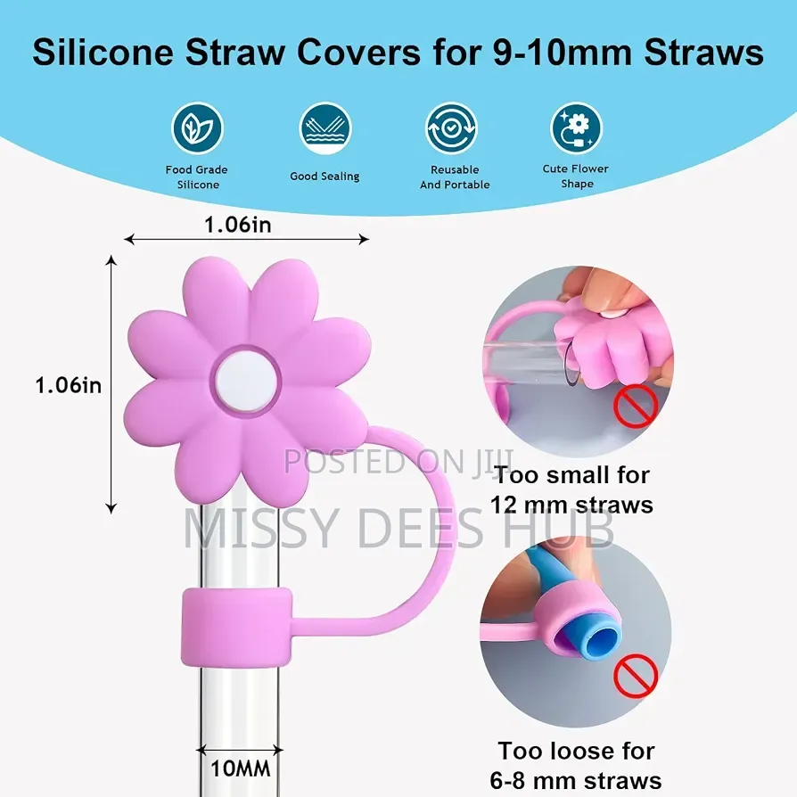 Colorful and Fancy Straw Cover