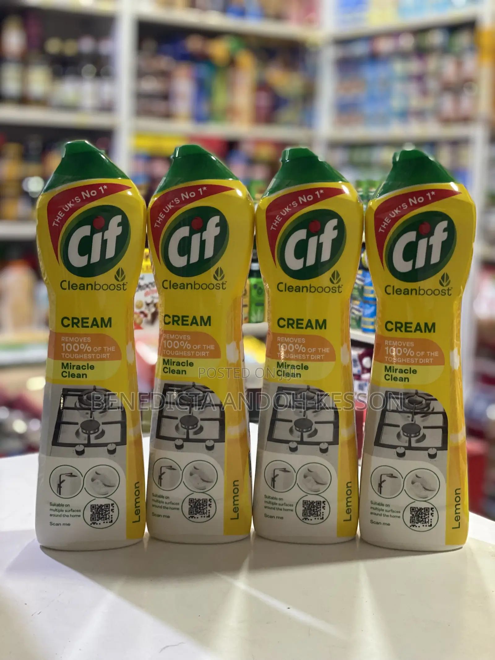 Cif Clean Boost Cream